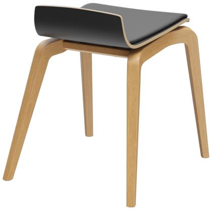 Abbildung Hocker Yoko Schrägansicht
