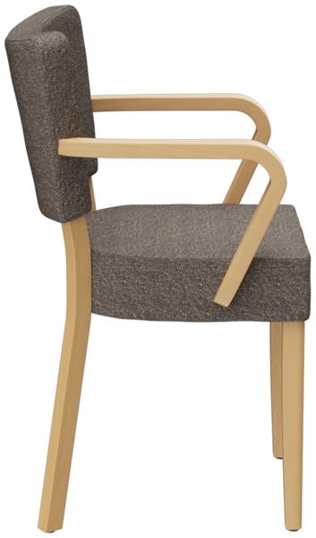 Abbildung Fauteuil Damara Seitenansicht