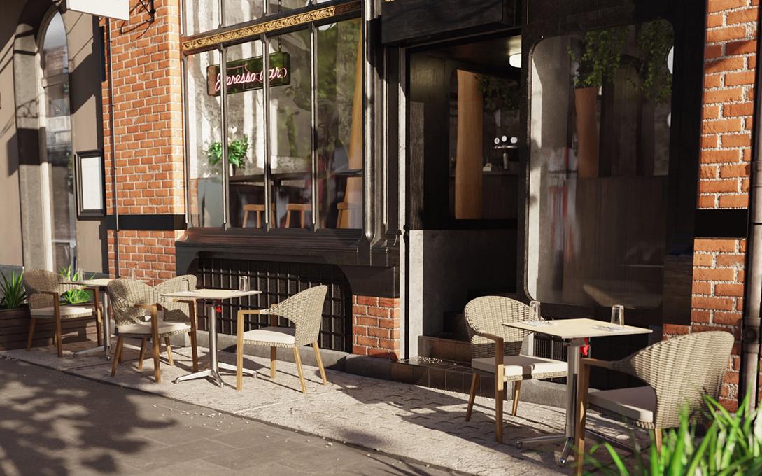 Abbildung Chaise à accoudoirs Maveno Ambiente