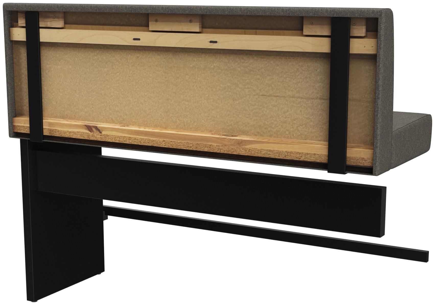 Abbildung Anbau-/Abschlusselement 150 cm H-Line Schrägansicht