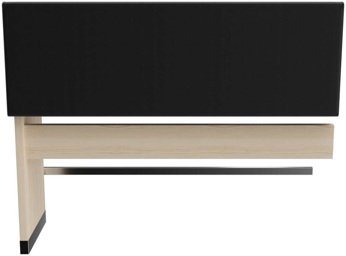 Abbildung Extension/end element 150 cm H-Line Rückansicht