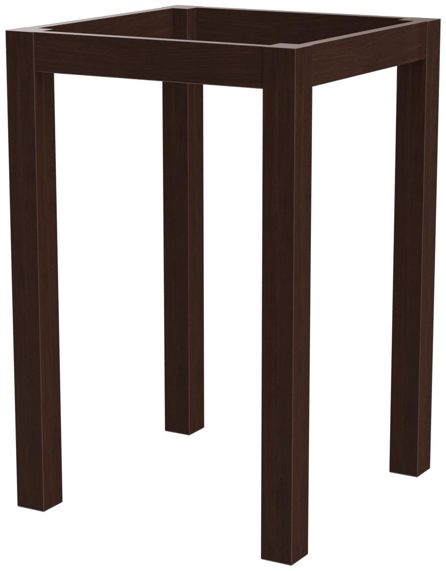 Abbildung halbhoher Tisch Dunia Schrägansicht