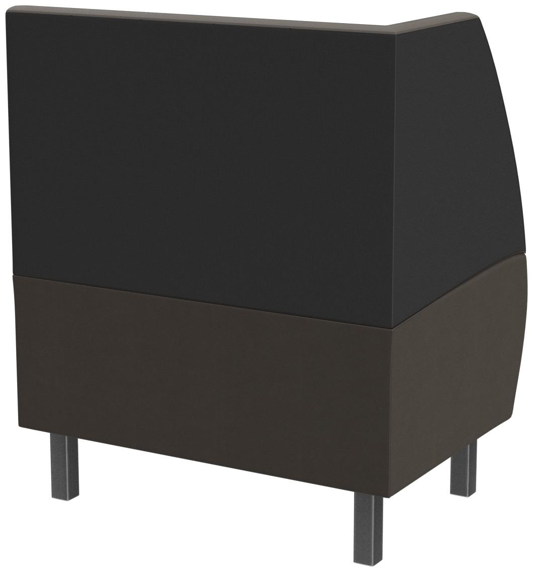 Abbildung Abschlusselement links D-Line Schrägansicht