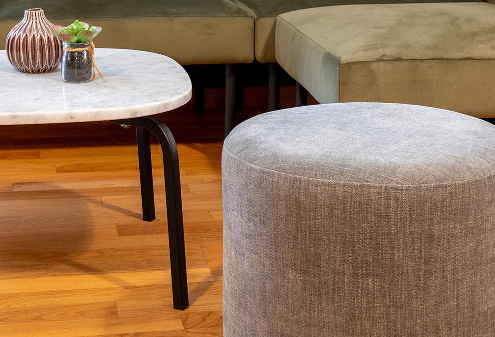 Tabouret hauteur lounge Doria