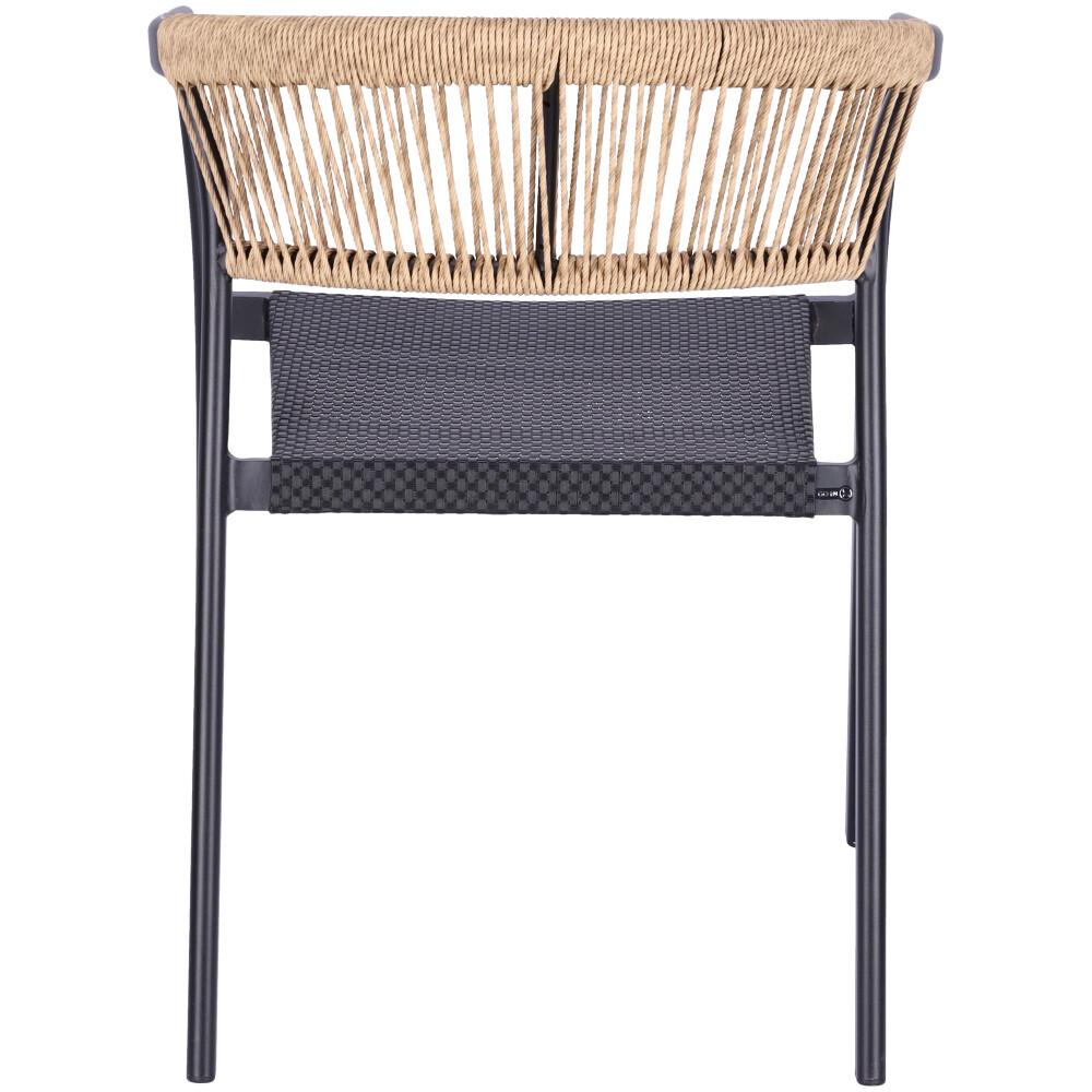 Abbildung Chaise à accoudoirs Malida Rückansicht