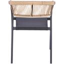 Abbildung Chaise à accoudoirs Malida Rückansicht