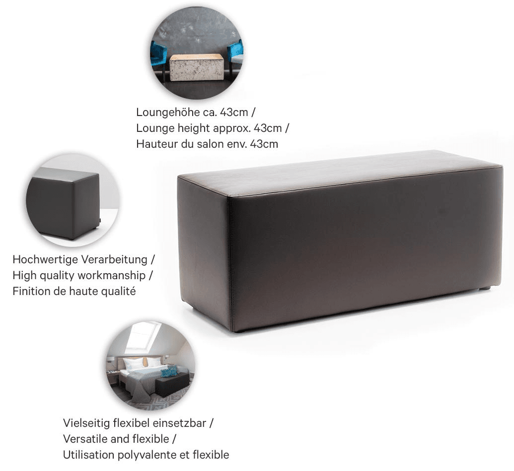 Abbildung Tabouret 2 places Corina