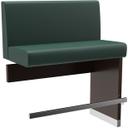 Abbildung Anbau-/Abschlusselement 100 cm H-Line Schrägansicht