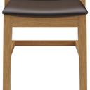 Abbildung halbhoher Hocker Quin Vorderansicht