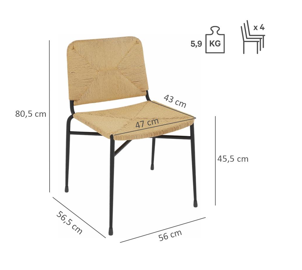 Abbildung chaise Revali