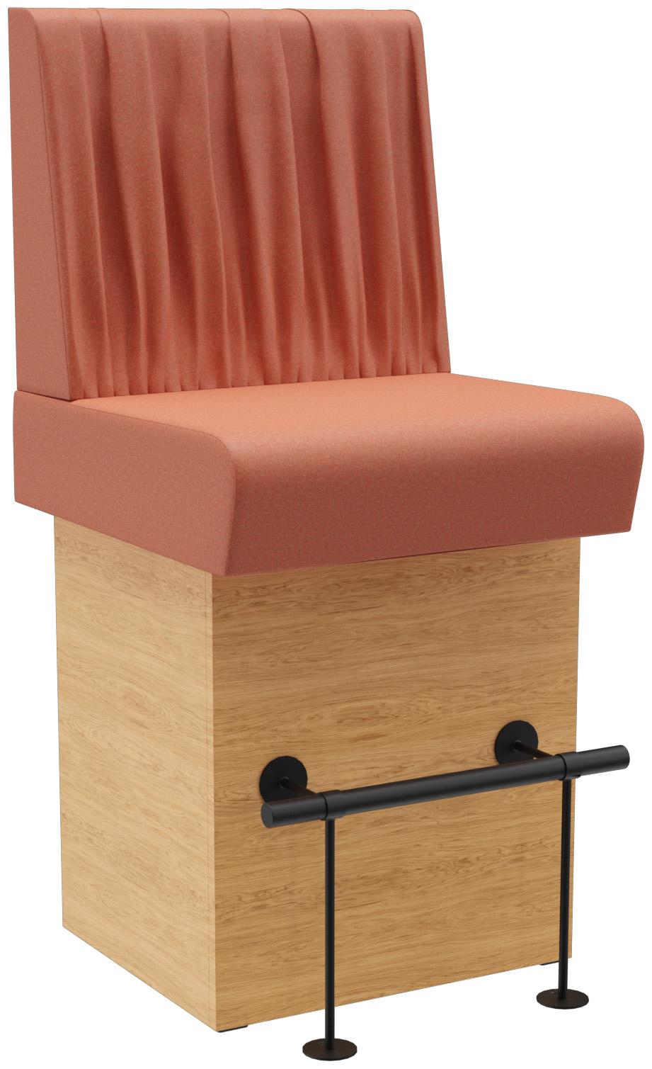 Afsluitend element links 60cm Drapelle