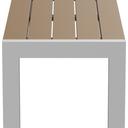Abbildung 3-seater bench Risa Seitenansicht