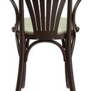 Abbildung Chaise à accoudoirs Greta Rückansicht