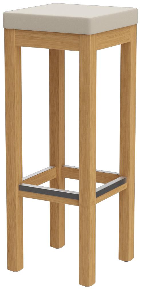 Abbildung Barhocker Delu Schrägansicht