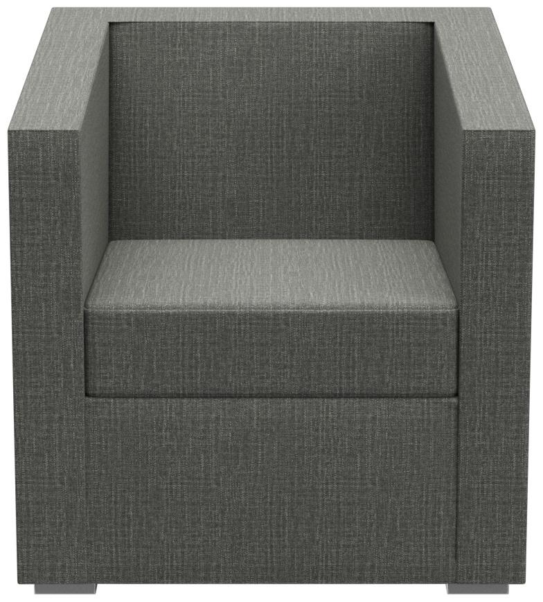 Abbildung Sessel Charly Vorderansicht