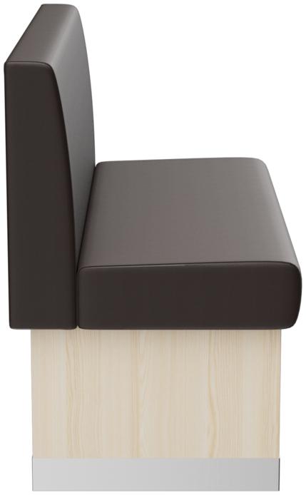 Abbildung Single/base element 100 cm H-Line Seitenansicht