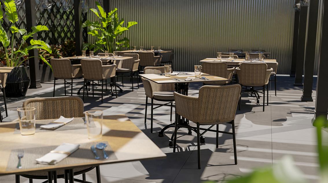 Abbildung Chaise à accoudoirs Usara Ambiente