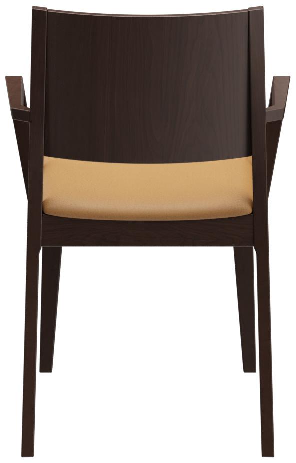 Abbildung Armstoel Quin Rückansicht