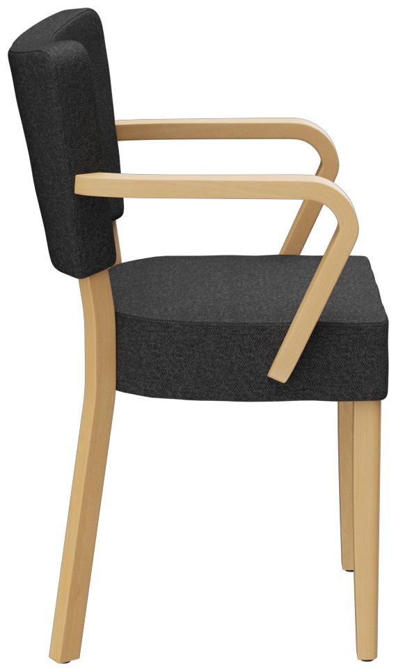 Abbildung Armstoel Damara Seitenansicht