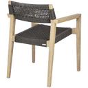 Abbildung Chaise à accoudoirs Vadim Schrägansicht