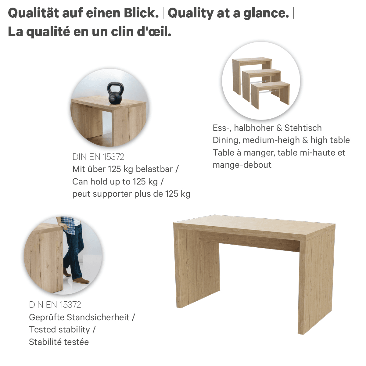 Abbildung dining table Formline
