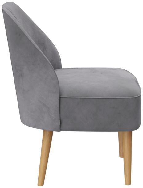 Abbildung Armchair dining table height Cliff Seitenansicht