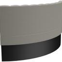 Abbildung Élément intermédiaire rond Felipa Rückansicht