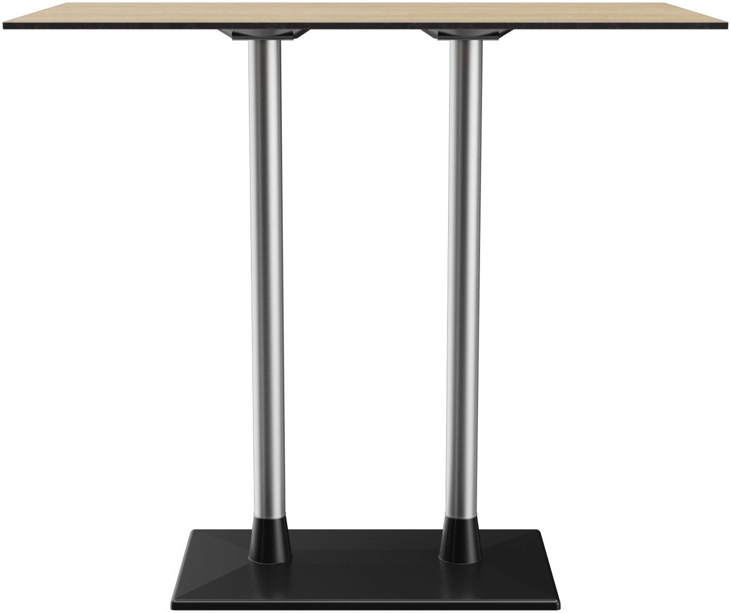 Abbildung High table Modular T Rückansicht