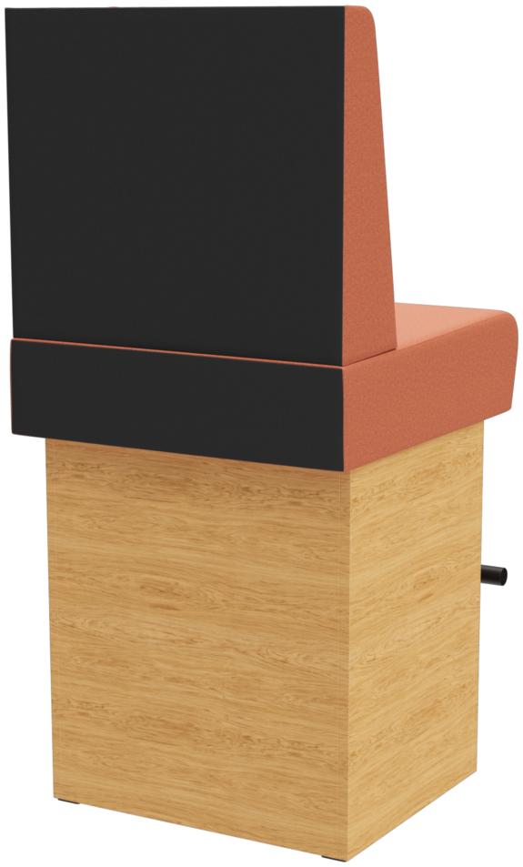 Abbildung Right end element 60 cm Drapelle Schrägansicht