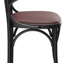 Abbildung Chaise à accoudoirs Greta Seitenansicht