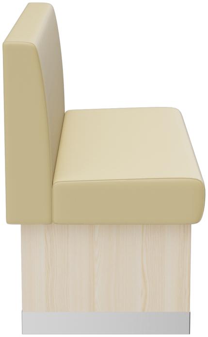 Abbildung Single/base element 100 cm H-Line Seitenansicht