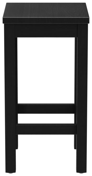 Abbildung halbhoher Hocker Delu Vorderansicht