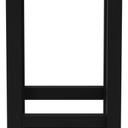 Abbildung halbhoher Hocker Delu Vorderansicht