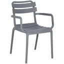 Abbildung Chaise à accoudoirs Estela Schrägansicht