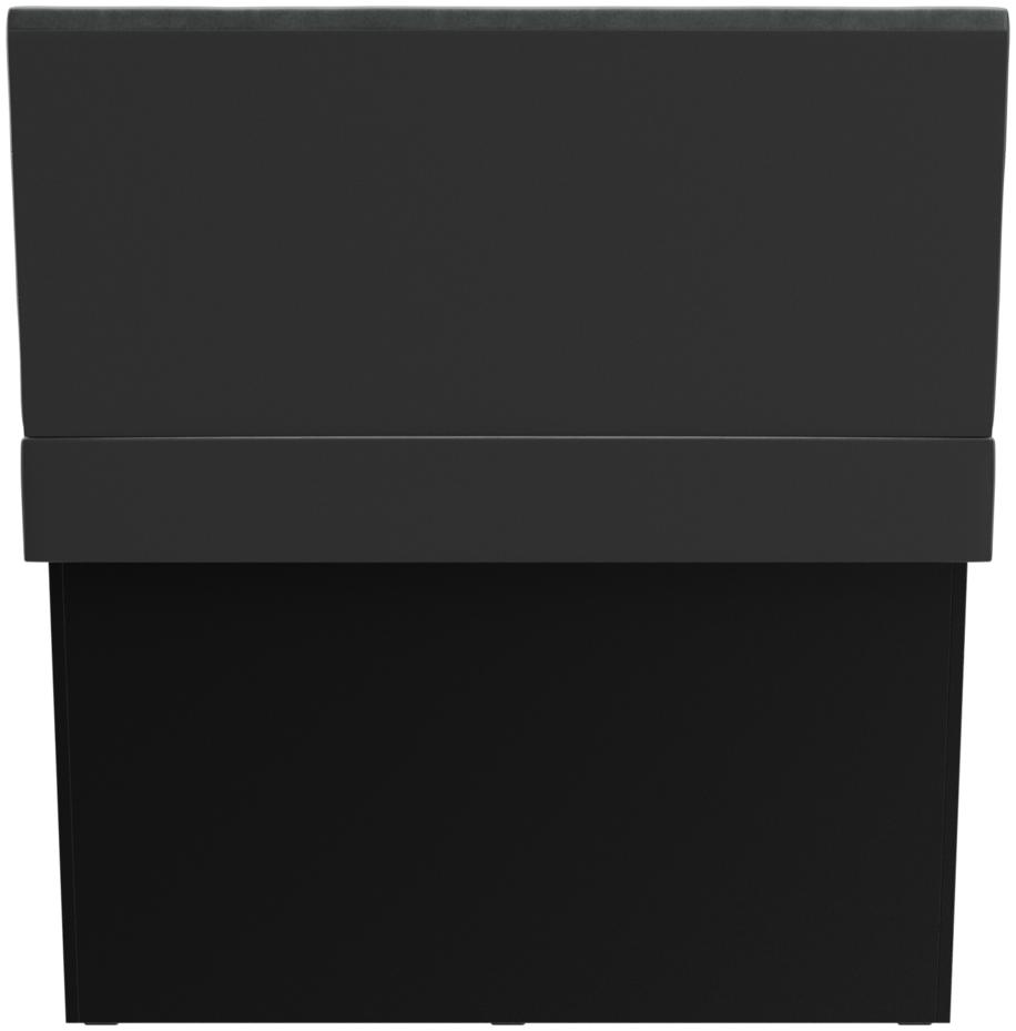 Abbildung Single element 120 cm Ripple Rückansicht
