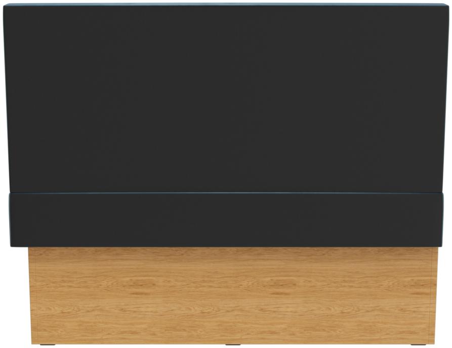 Abbildung Right-hand end element 120cm Anett Rückansicht