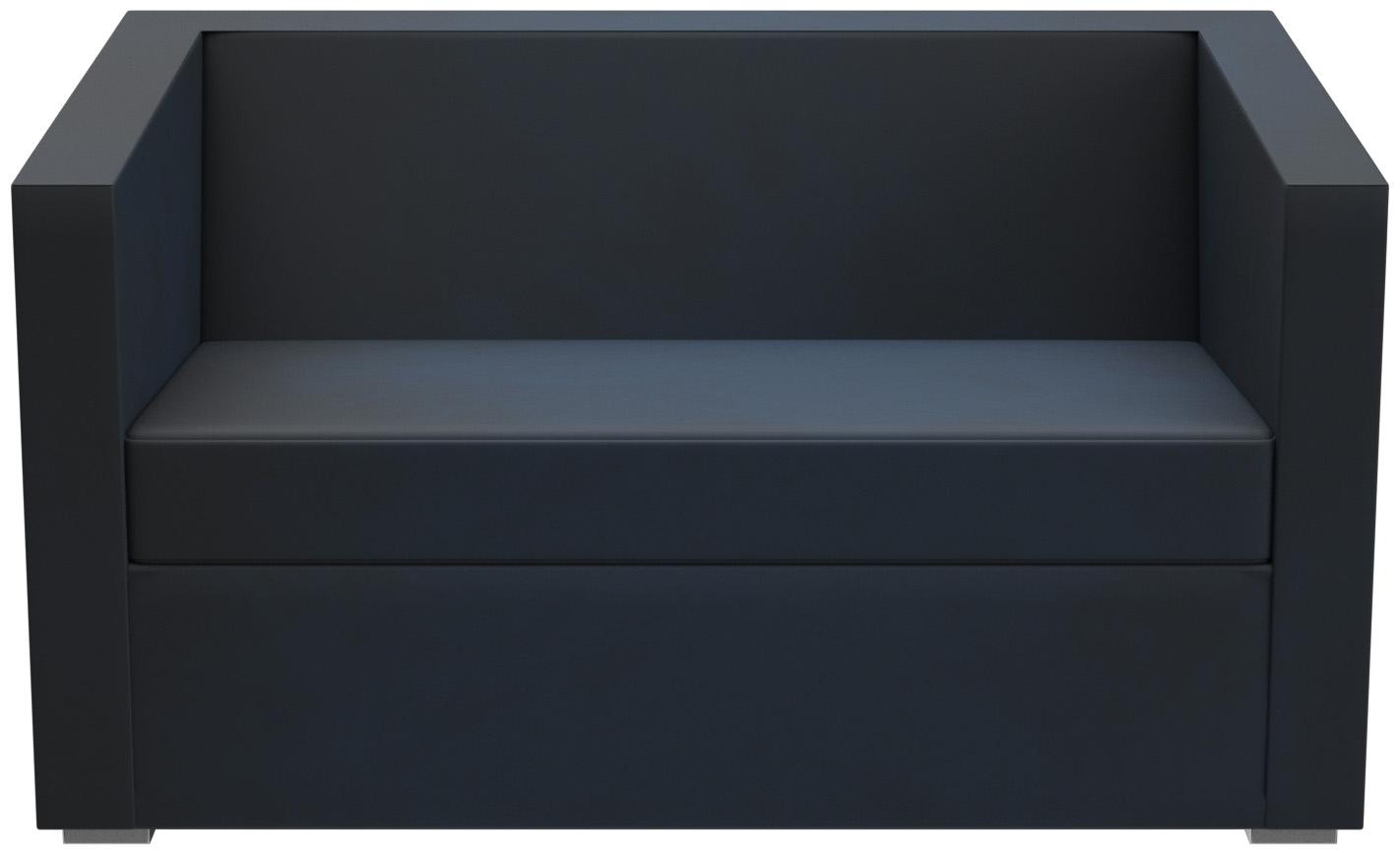 Abbildung 2-Sitzer-Element Charly Vorderansicht