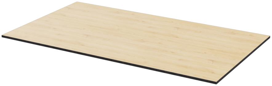 Abbildung Tischplatte Compact Slim Schrägansicht
