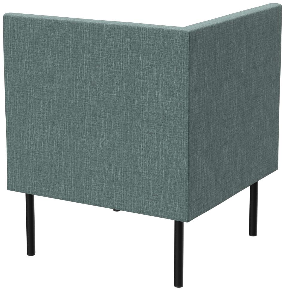 Abbildung Eck-/Abschlusselement links Tuya B Schrägansicht