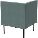 Abbildung Eck-/Abschlusselement links Tuya B Schrägansicht