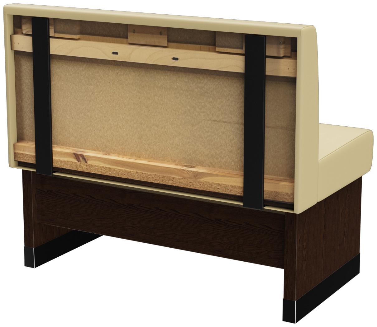 Abbildung Einzel-/Grundelement 100 cm H-Line Schrägansicht