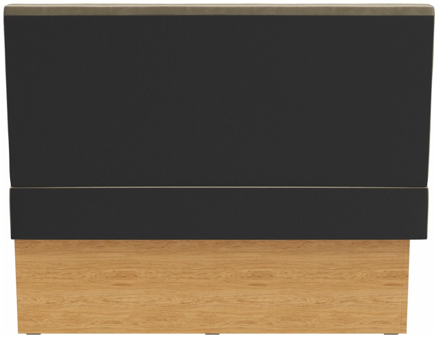 Abbildung Abschlusselement links 120cm Ripple Rückansicht