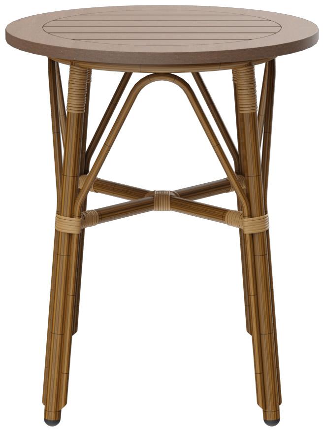 Abbildung Table à manger Marysol Seitenansicht