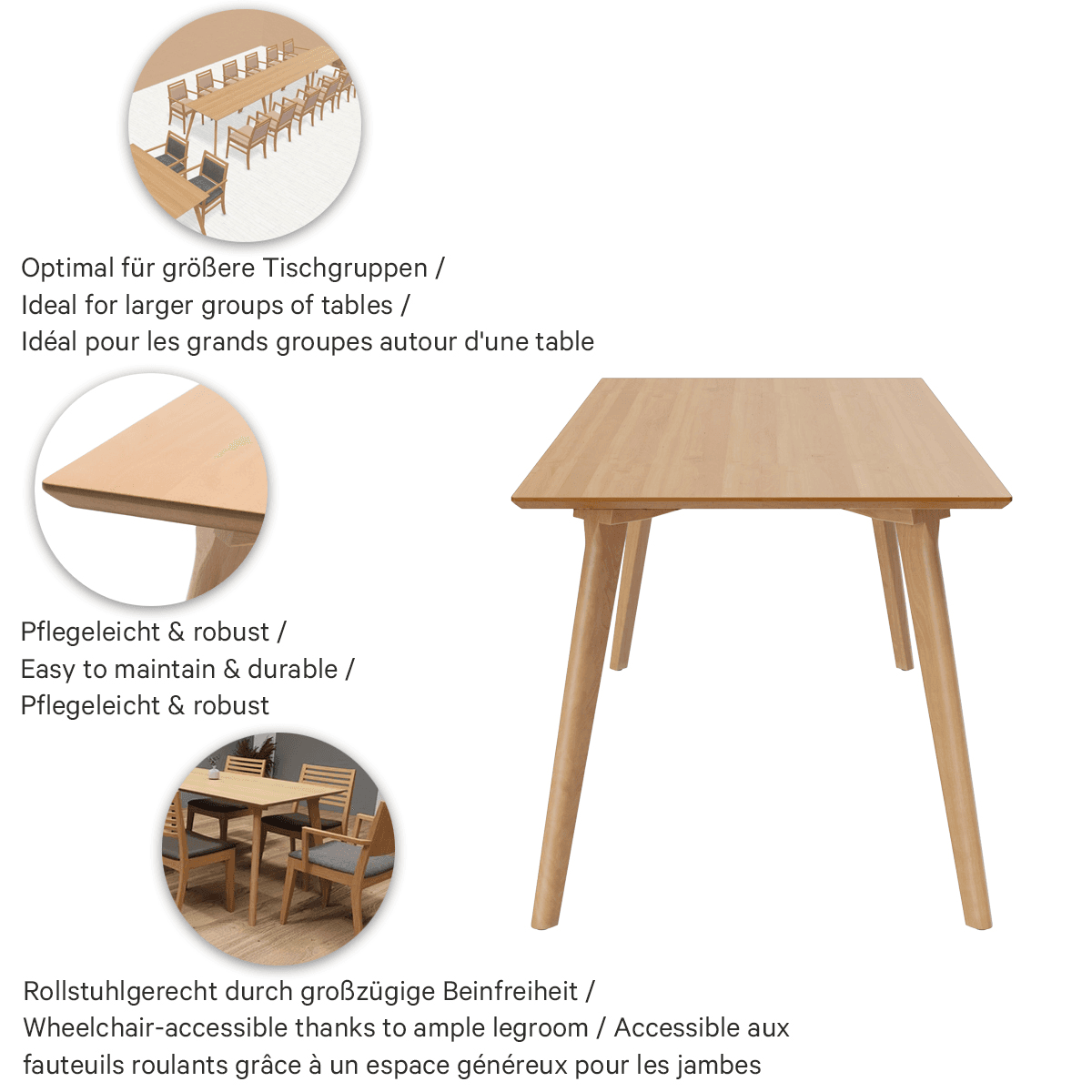 Abbildung Table à manger Aki