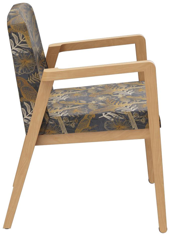 Abbildung Armstoel Tila Seitenansicht