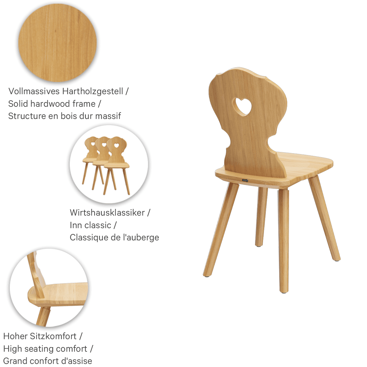 Abbildung chair Heidy