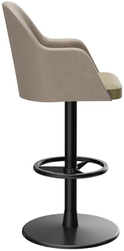 Abbildung bar stool Modular S Seitenansicht