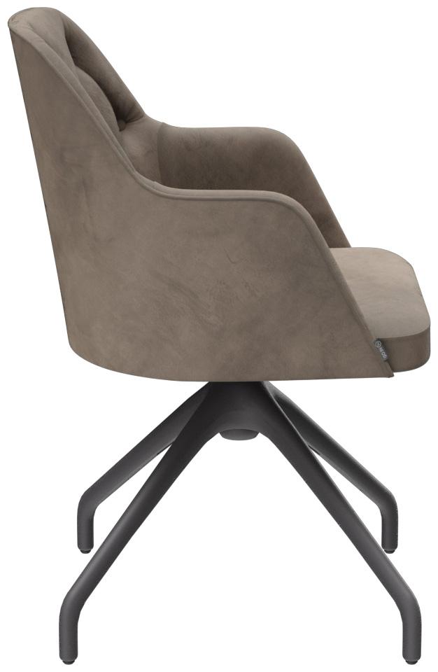 Abbildung Chaise à accoudoirs Marlo Seitenansicht