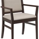 Abbildung Chaise à accoudoirs Liah Schrägansicht