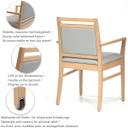 Abbildung Chaise à accoudoirs Liah